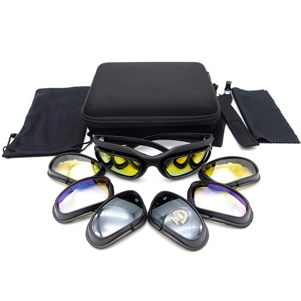 SHIELD VISION™ - Gafas Polarizadas Intercambiables de Alto Rendimiento + 🎁Ebook de Regalo